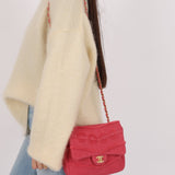 Chanel 2020 Denim Coco Chain Flap - FashioNica