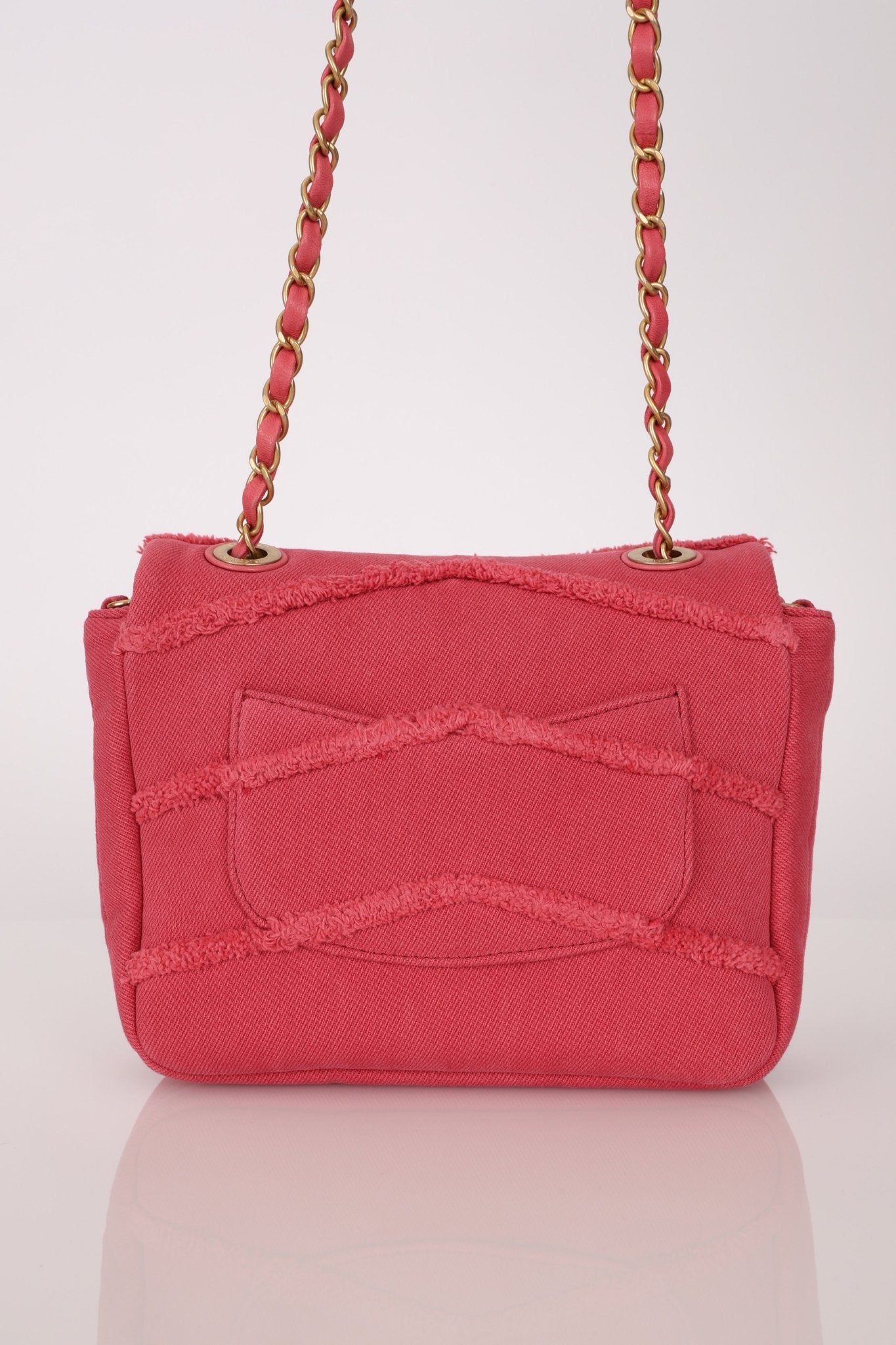 Chanel 2020 Denim Coco Chain Flap - FashioNica