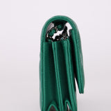 Chanel 2020 Emerald Caviar Mini Wallet on Chain - FashioNica