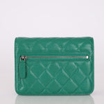 Chanel 2020 Emerald Caviar Mini Wallet on Chain - FashioNica