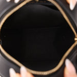 Chanel 2020 Lambskin Crystal Round Clutch on Chain - FashioNica