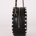 Chanel 2020 Pearl Round Clutch on Chain - FashioNica