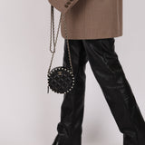 Chanel 2020 Pearl Round Clutch on Chain - FashioNica