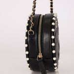 Chanel 2020 Pearl Round Clutch on Chain - FashioNica