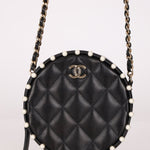Chanel 2020 Pearl Round Clutch on Chain - FashioNica