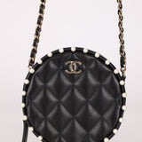 Chanel 2020 Pearl Round Clutch on Chain - FashioNica