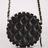 Chanel 2020 Pearl Round Clutch on Chain - FashioNica
