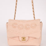 Chanel 2020 Pink Denim Coco Flap Bag - FashioNica
