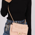 Chanel 2020 Pink Denim Coco Flap Bag - FashioNica