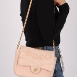 Chanel 2020 Pink Denim Coco Flap Bag - FashioNica