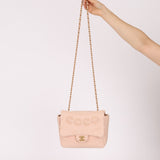 Chanel 2020 Pink Denim Coco Flap Bag - FashioNica