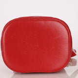 Chanel 2020 Red Lambskin Trendy CC Top Handle Vanity w/ Strap - FashioNica