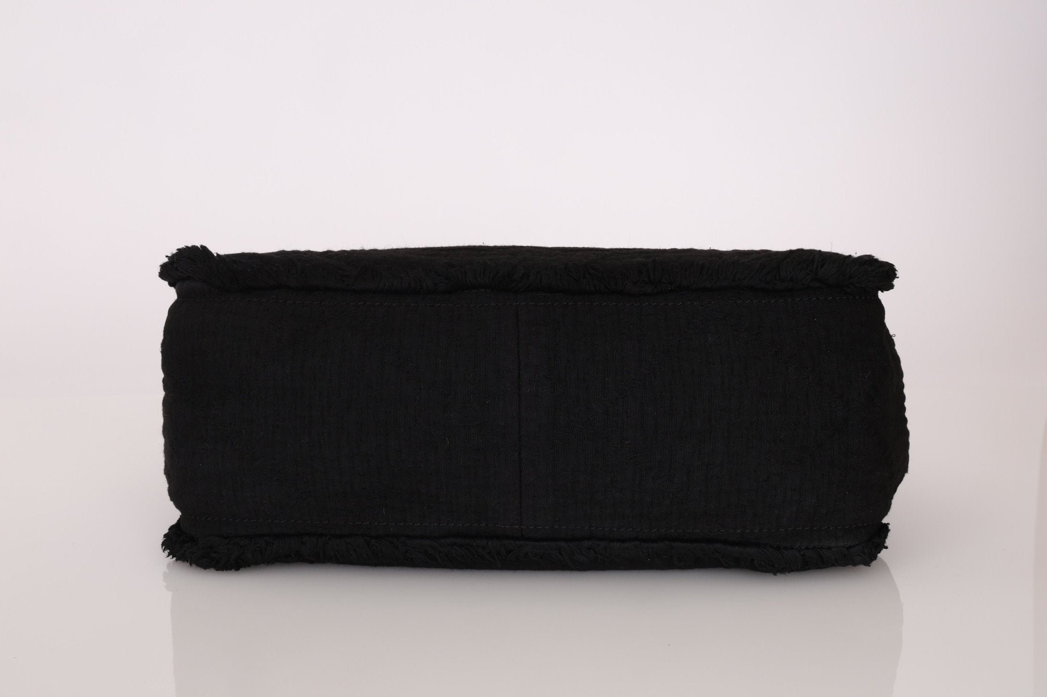 Chanel 2021 Black Double Face Medium Deauville Tote - FashioNica