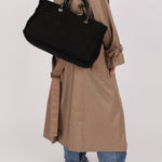 Chanel 2021 Black Double Face Medium Deauville Tote - FashioNica