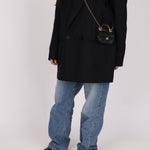 Chanel 2021 Calfskin Turnlock Mini Top Handle Flap - FashioNica