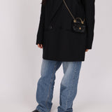 Chanel 2021 Calfskin Turnlock Mini Top Handle Flap - FashioNica