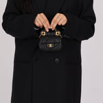 Chanel 2021 Calfskin Turnlock Mini Top Handle Flap - FashioNica