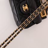 Chanel 2021 Calfskin Turnlock Mini Top Handle Flap - FashioNica