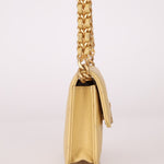 Chanel 2021 Caviar Butter Cardholder on Chain - FashioNica