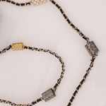 Chanel 2021 Caviar Classic Flap Charms Cardholder on Chain - FashioNica