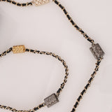 Chanel 2021 Caviar Classic Flap Charms Cardholder on Chain - FashioNica