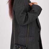 Chanel 2021 Caviar COCO Cardholder on Chain - FashioNica