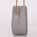 Chanel 2021 Caviar Coco Round Crossbody - FashioNica