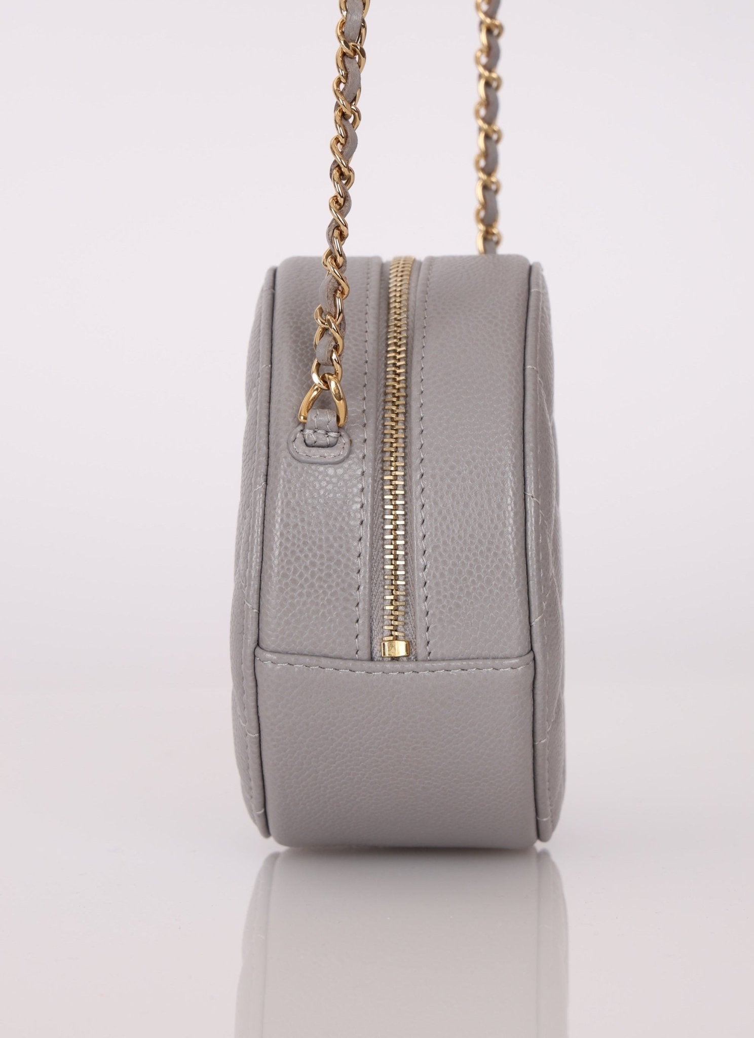 Chanel 2021 Caviar Coco Round Crossbody - FashioNica