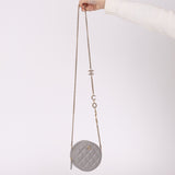 Chanel 2021 Caviar Coco Round Crossbody - FashioNica