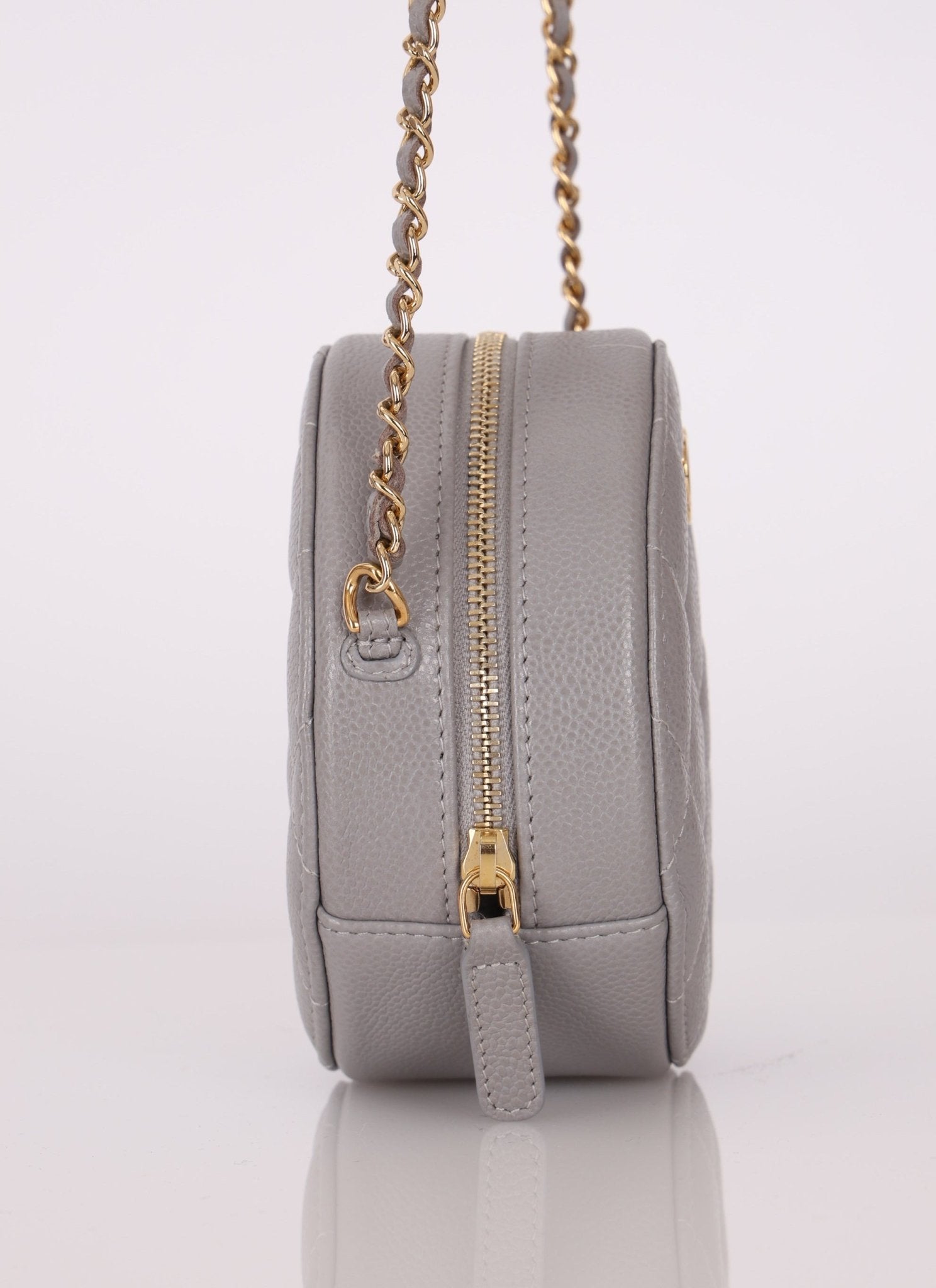 Chanel 2021 Caviar Coco Round Crossbody - FashioNica