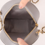 Chanel 2021 Caviar Coco Round Crossbody - FashioNica