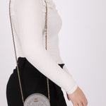 Chanel 2021 Caviar Coco Round Crossbody - FashioNica