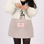 Chanel 2021 Caviar Iridescent Pearl Mini Vanity - FashioNica