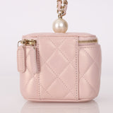 Chanel 2021 Caviar Iridescent Pearl Mini Vanity - FashioNica