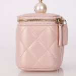 Chanel 2021 Caviar Iridescent Pearl Mini Vanity - FashioNica