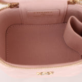 Chanel 2021 Caviar Iridescent Pearl Mini Vanity - FashioNica