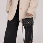 Chanel 2021 Caviar Mini Wallet on Chain - FashioNica