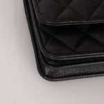 Chanel 2021 Caviar Mini Wallet on Chain - FashioNica