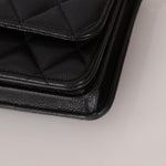 Chanel 2021 Caviar Mini Wallet on Chain - FashioNica