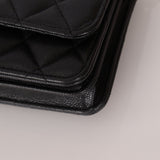 Chanel 2021 Caviar Mini Wallet on Chain - FashioNica