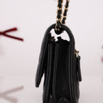 Chanel 2021 Caviar Mini Wallet on Chain - FashioNica