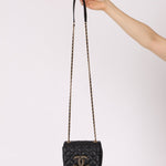 Chanel 2021 Crystal CC Full Flap Bag Quilted Lambskin Mini - FashioNica