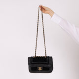Chanel 2021 Lambskin and Velvet Single Flap Bag - FashioNica