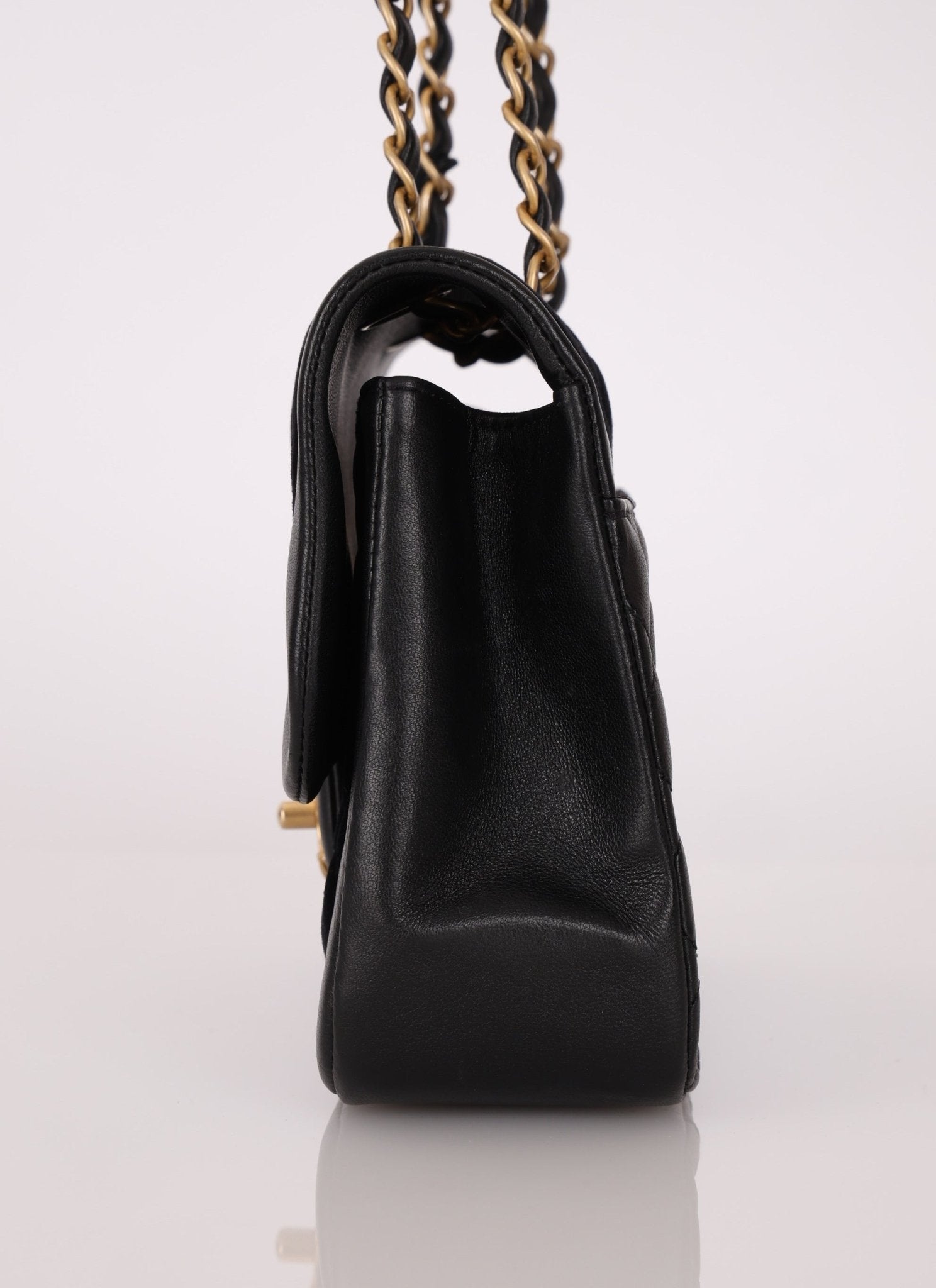 Chanel 2021 Lambskin and Velvet Single Flap Bag - FashioNica