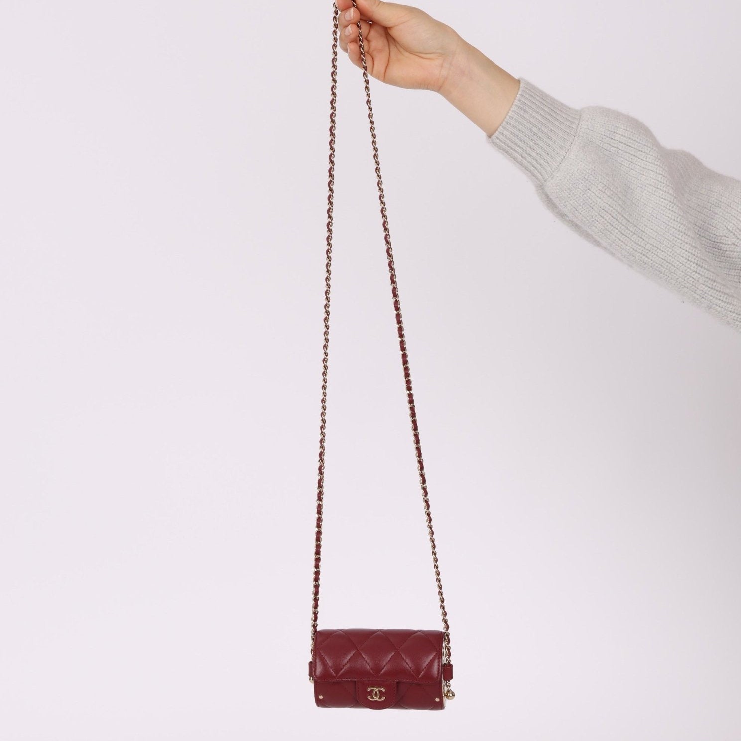 Chanel 2021 Lambskin Box of Secrets Minaudiere - FashioNica