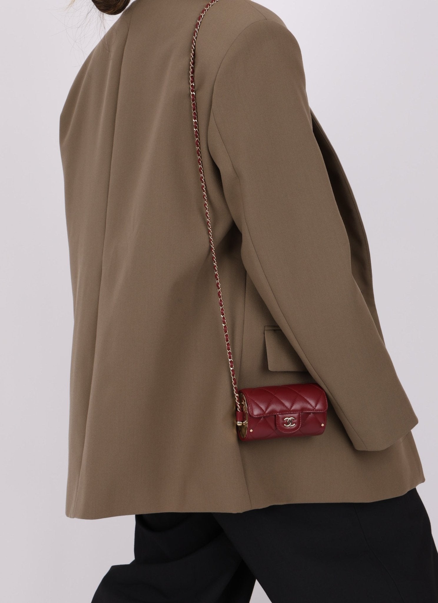 Chanel 2021 Lambskin Box of Secrets Minaudiere - FashioNica