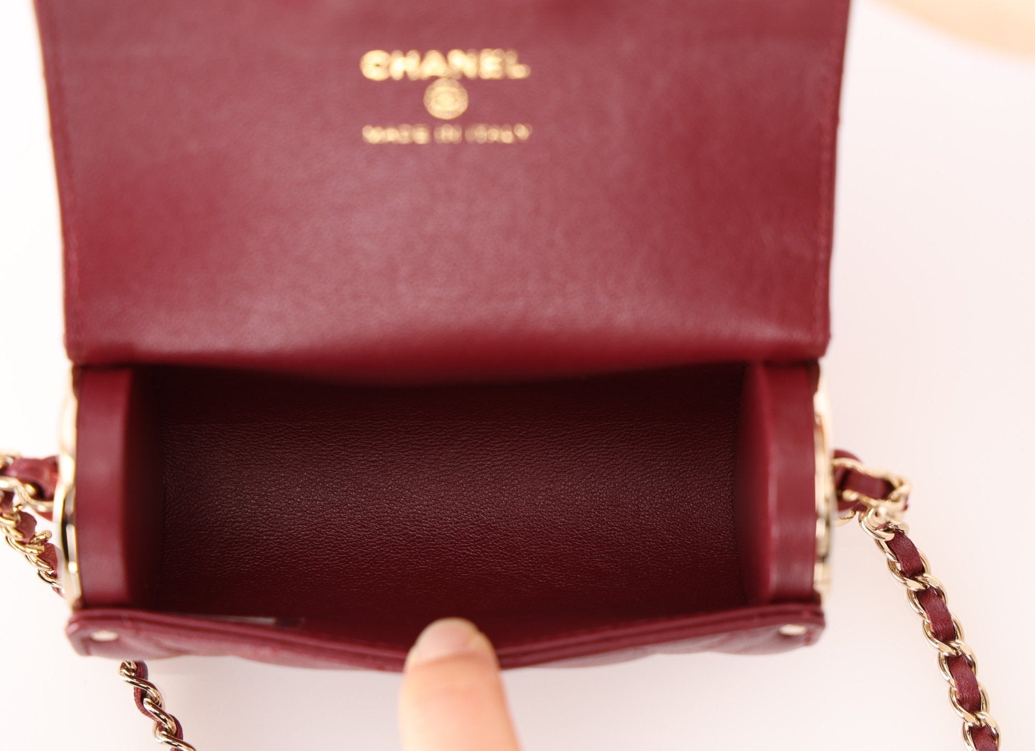 Chanel 2021 Lambskin Box of Secrets Minaudiere - FashioNica