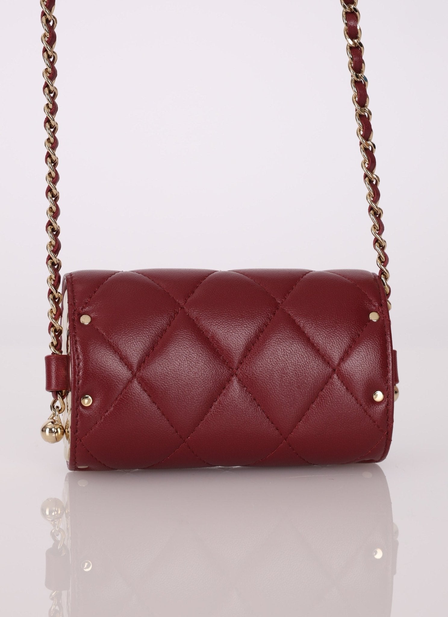 Chanel 2021 Lambskin Box of Secrets Minaudiere - FashioNica