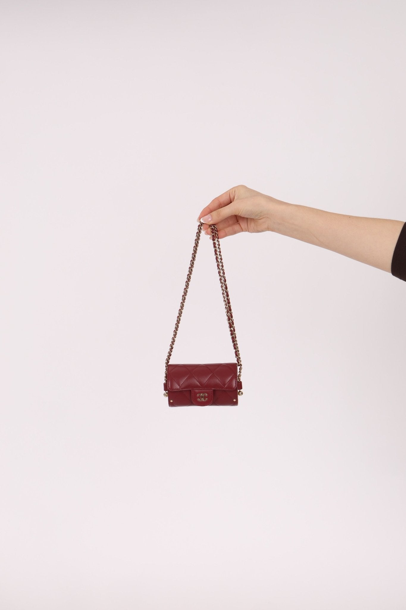 Chanel 2021 Lambskin Box of Secrets Minaudiere GHW - FashioNica