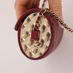 Chanel 2021 Lambskin Box of Secrets Minaudiere GHW - FashioNica